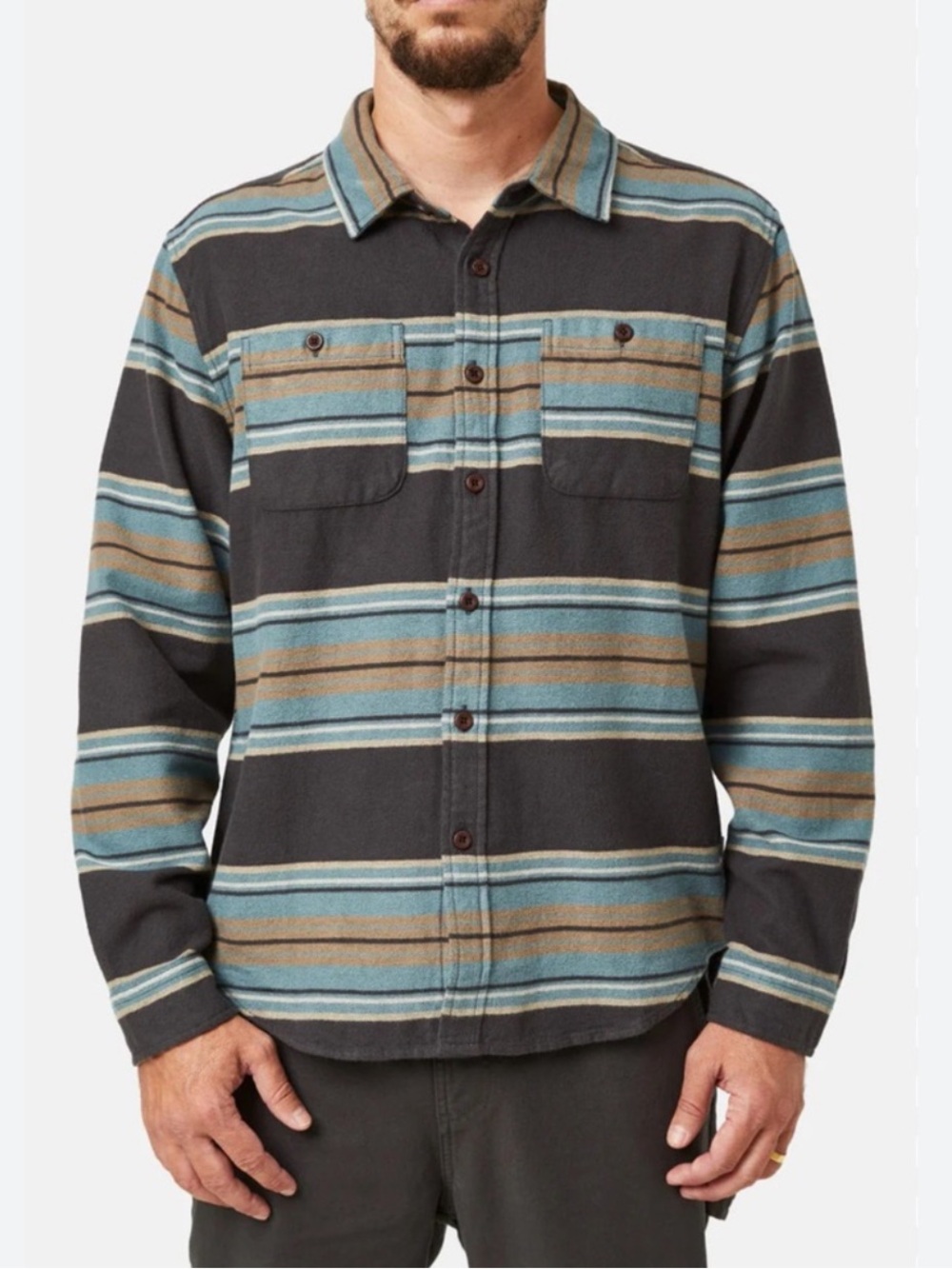 Katin Sierra Flannel Long Sleeve Button Down Shirt Men’s
